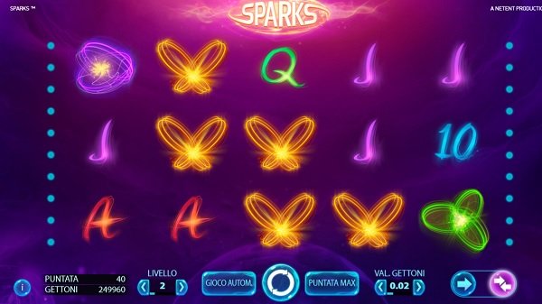 Sparks Slot demo