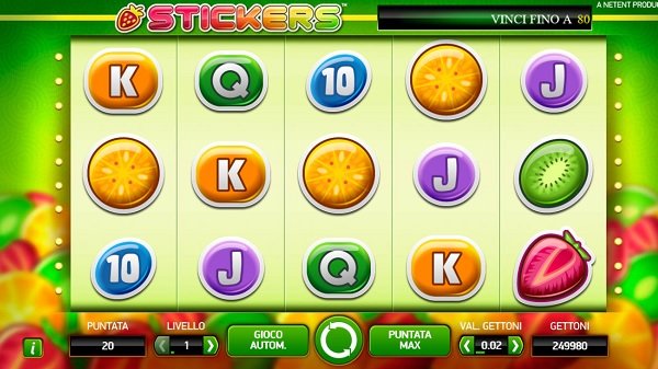 Stickers Slot | NetEnt