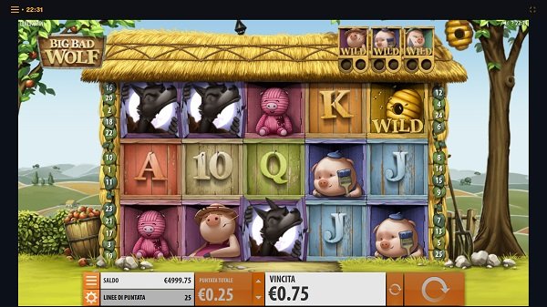 Norwegian Version of the Big Bad Wolf Slot Game